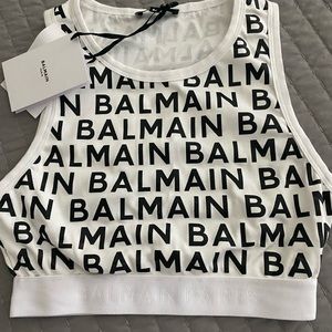 Balmain crop tank